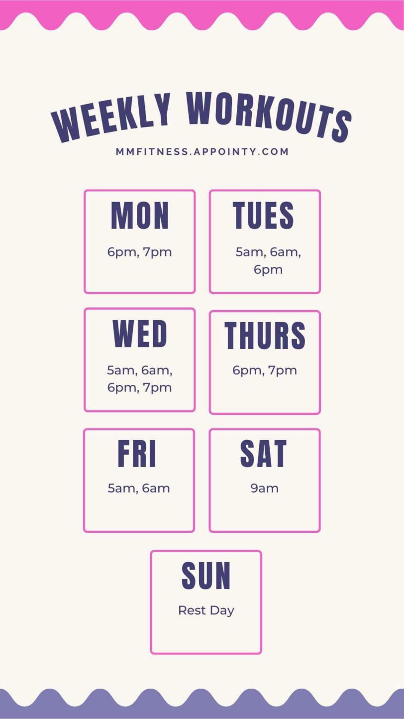 Weekly Workouts